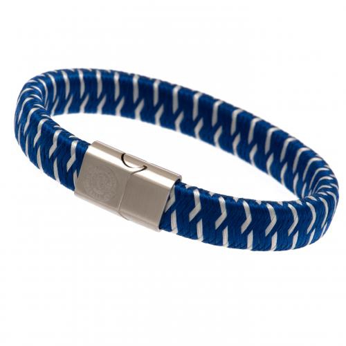 Leicester City náramek Woven Bracelet