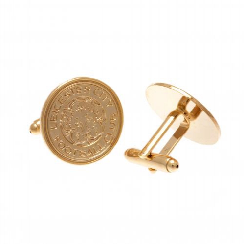 Leicester City manžetové knoflíčky Gold Plated Cufflinks