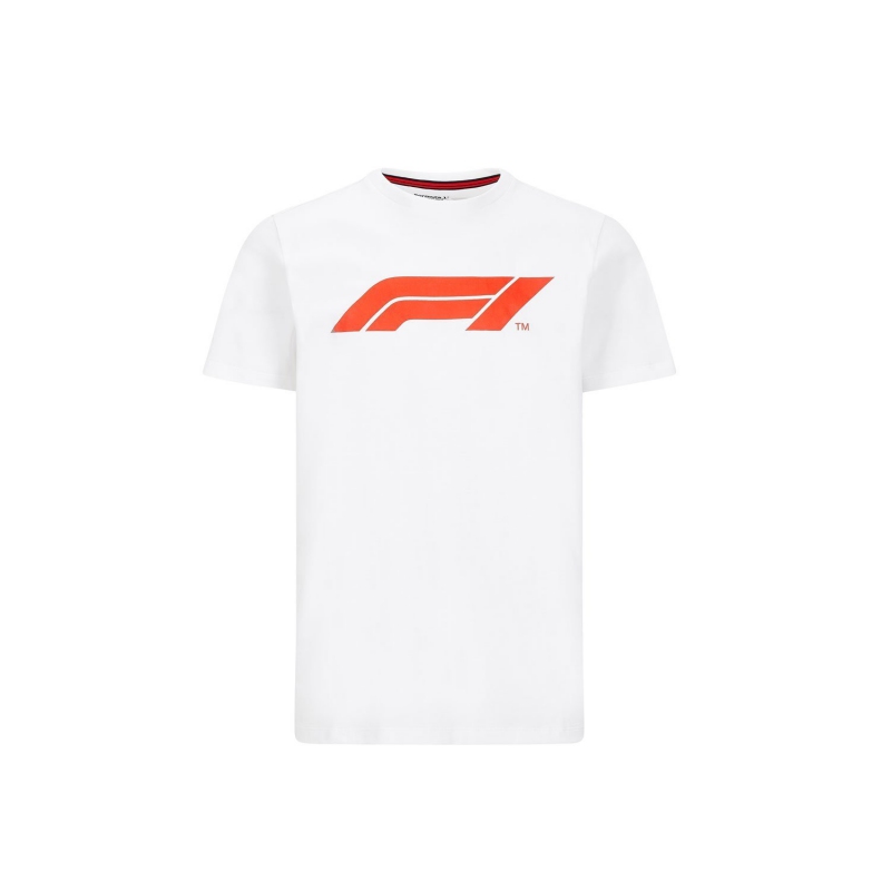 Formule 1 pánské tričko logo white 2020