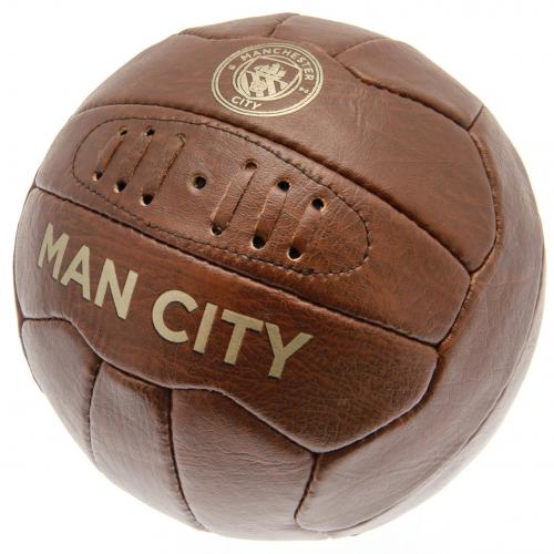 Manchester City fotbalový míč Faux Leather - size 5