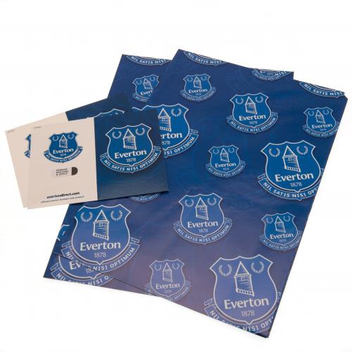 FC Everton balící papír 2 pcs Gift Wrap
