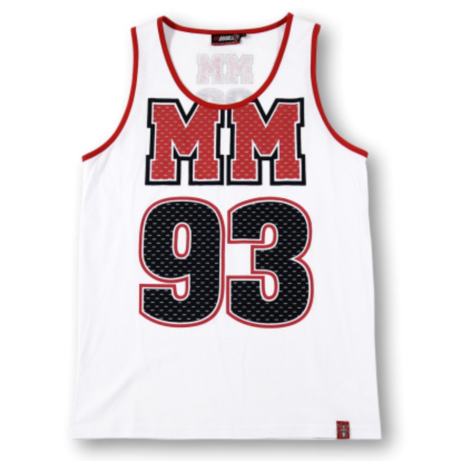 Marc Marquez pánské tílko white MM p3