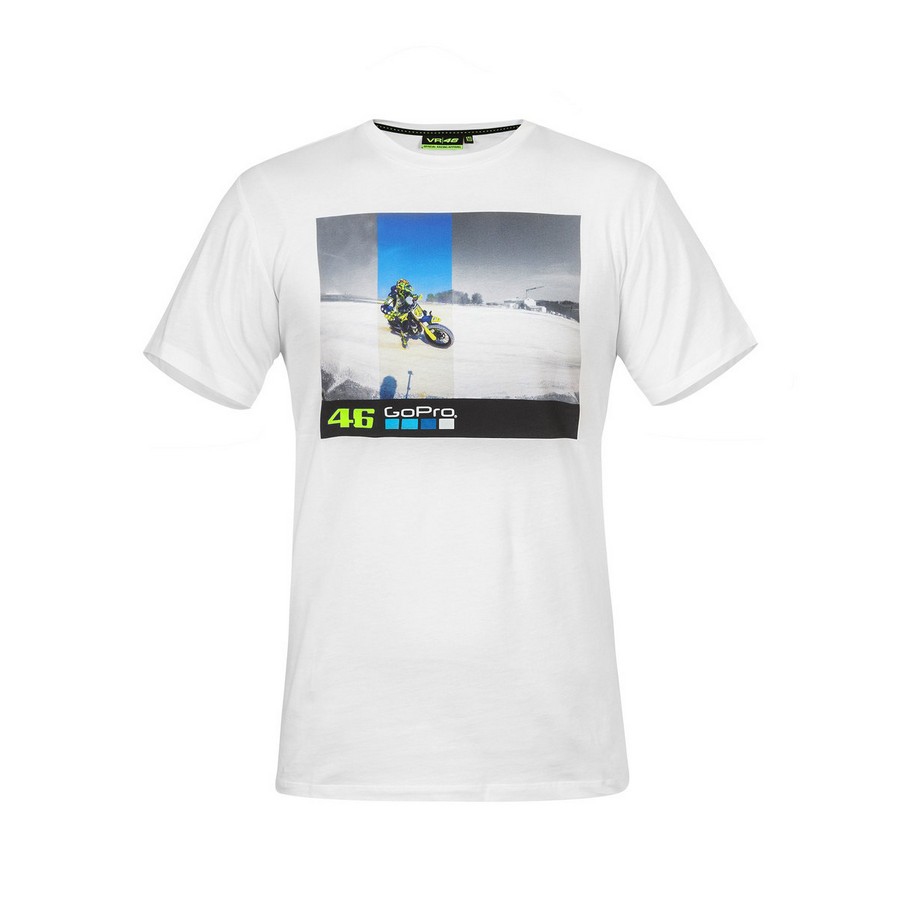 Romano Fenati pánské tričko white Gopra