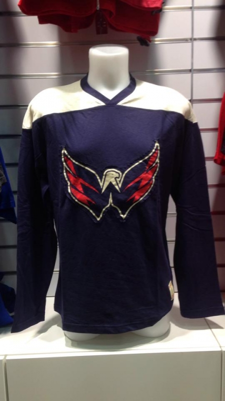 Washington Capitals pánské tričko s dlouhým rukávem Long Sleeve Crew 15