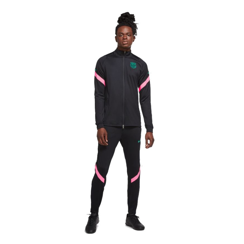 FC Barcelona pánská fotbalová souprava Strike black