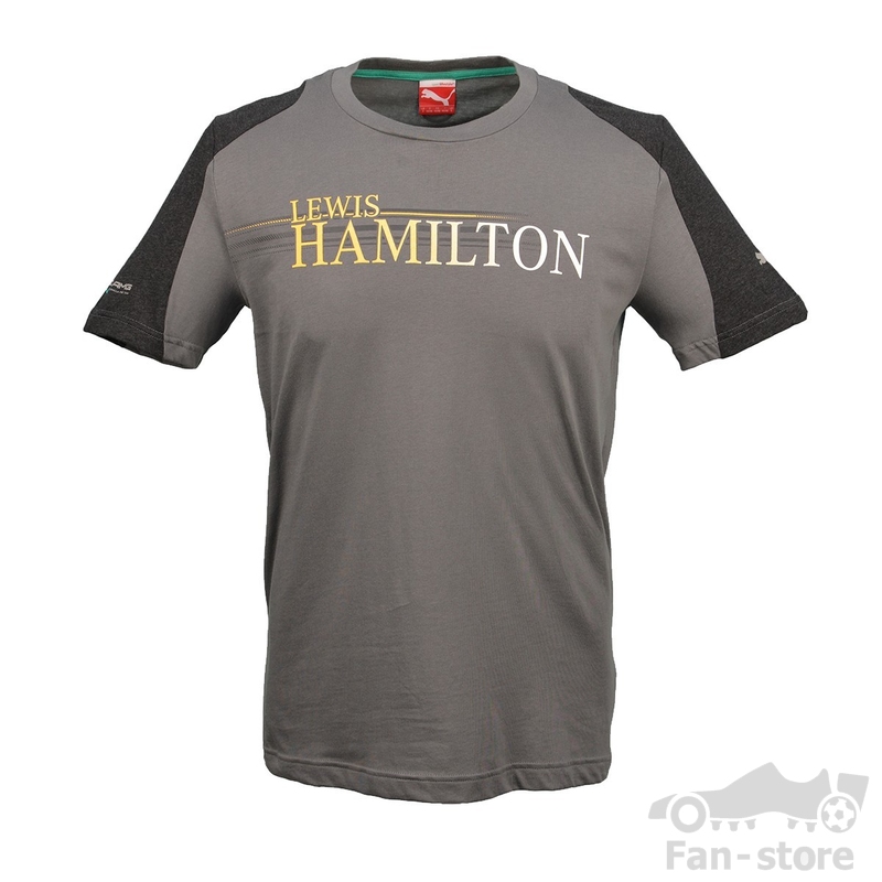 Puma Mercedes AMG Petronas pánské tričko Hamilton grau