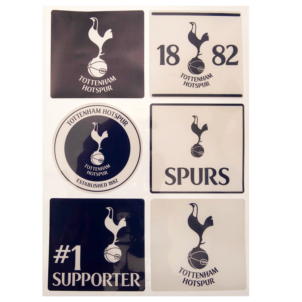 Tottenham Hotspur samolepky Car Decal Set