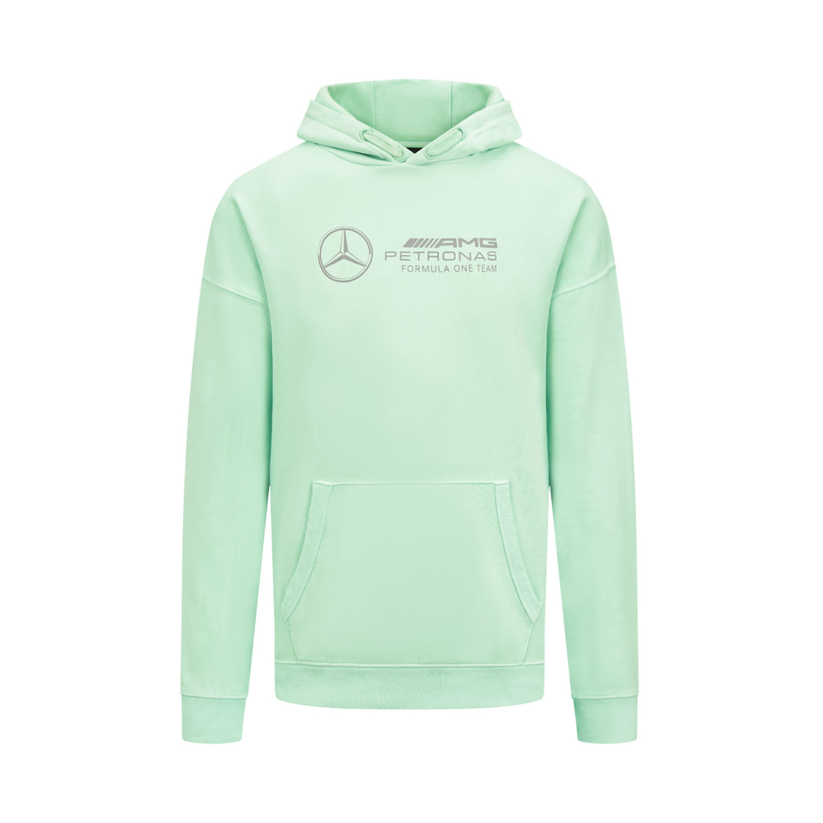 Mercedes AMG Petronas pánská mikina s kapucí Retro mint F1 Team 2023
