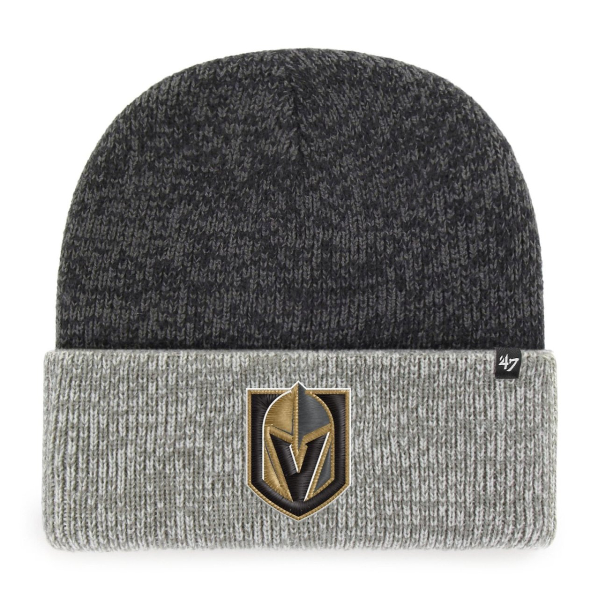 Vegas Golden Knights zimní čepice Two Tone Brain Freeze 47 Cuff Knit