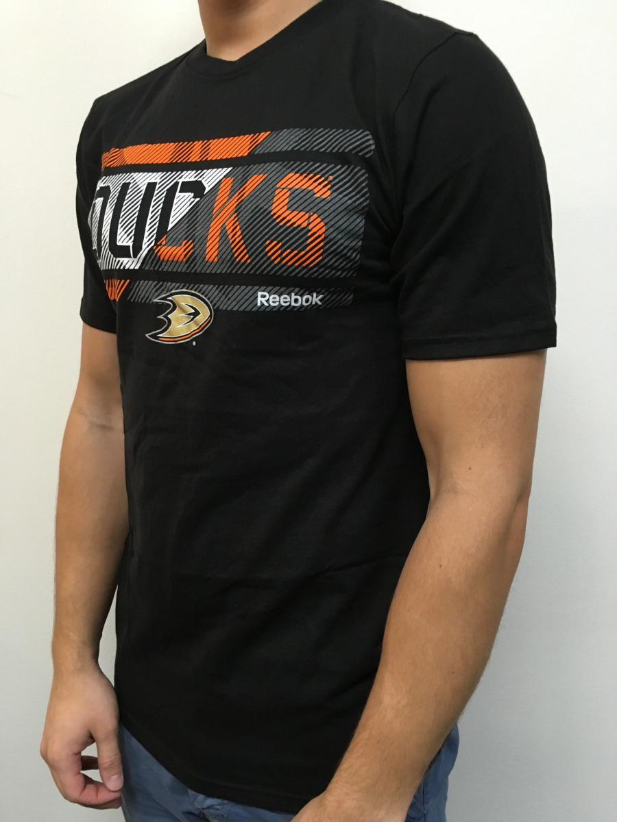 Anaheim Ducks pánské tričko Freeze Stripe