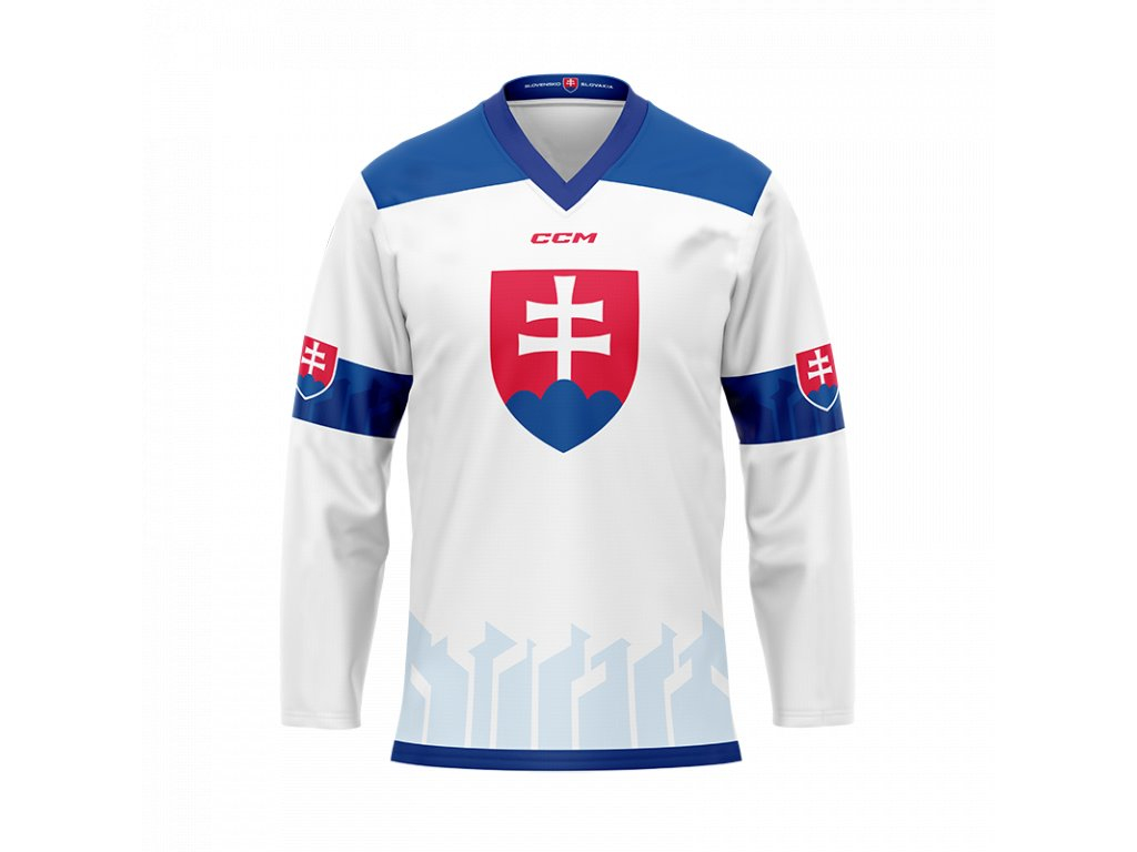 Hokejové reprezentace hokejový dres white Slovakia