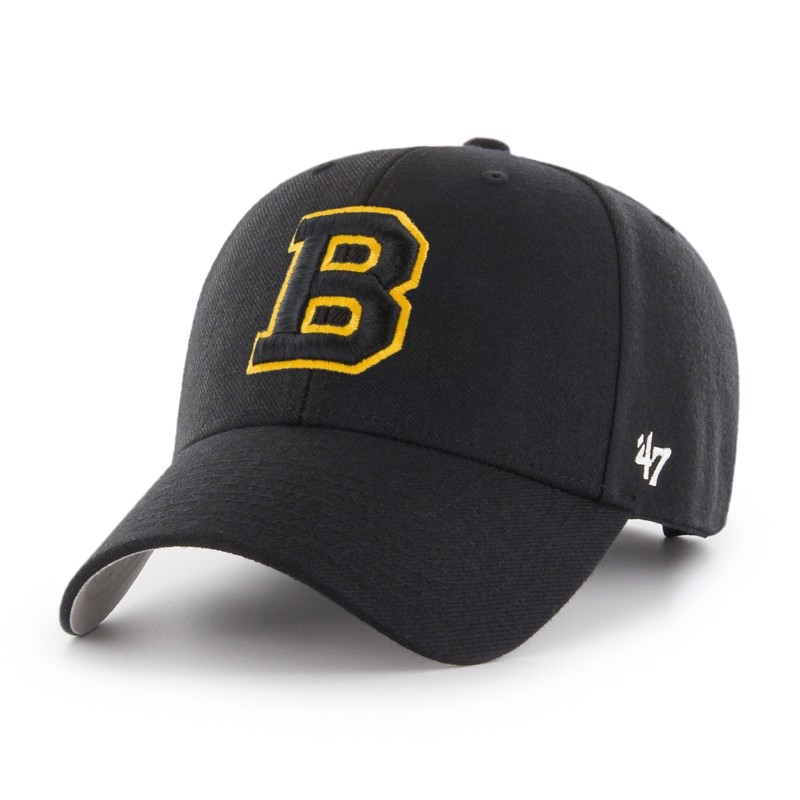 Boston Bruins čepice baseballová kšiltovka 47 MVP Vintage black B