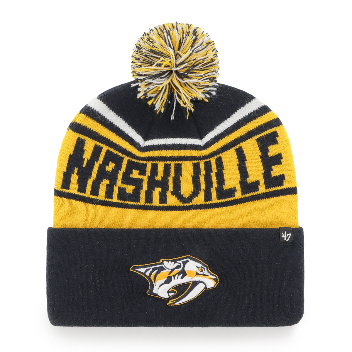 Nashville Predators zimní čepice Stylus ’47 CUFF KNIT