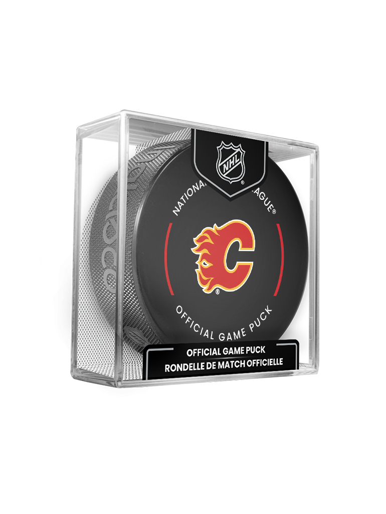 Calgary Flames puk Official Game Puck 2022-2023