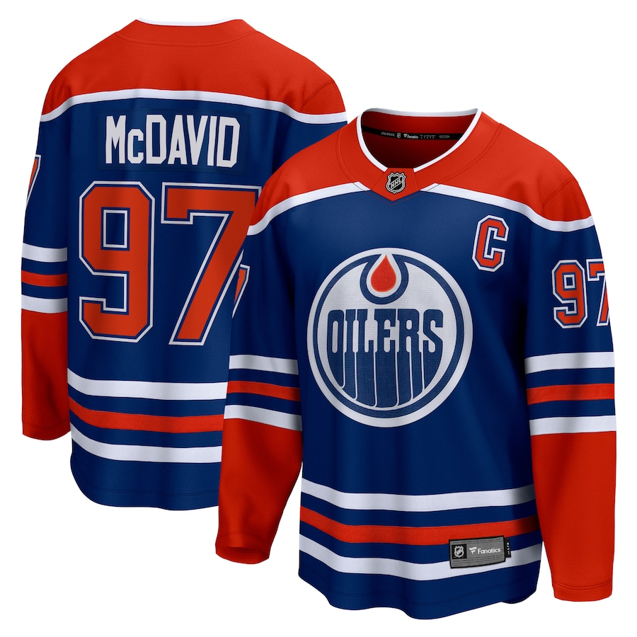 Edmonton Oilers hokejový dres Connor McDavid #97 Breakaway Alternate Jersey