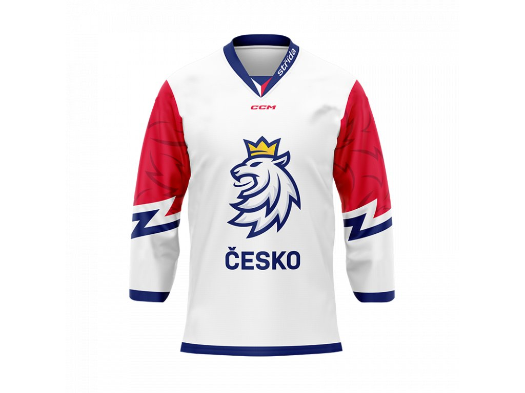 Hokejové reprezentace hokejový dres Czech Republic white David Krejčí #46