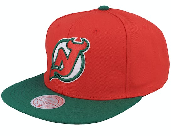 New Jersey Devils čepice flat kšiltovka NHL Team 2 Tone 2.0 Pro Snapback