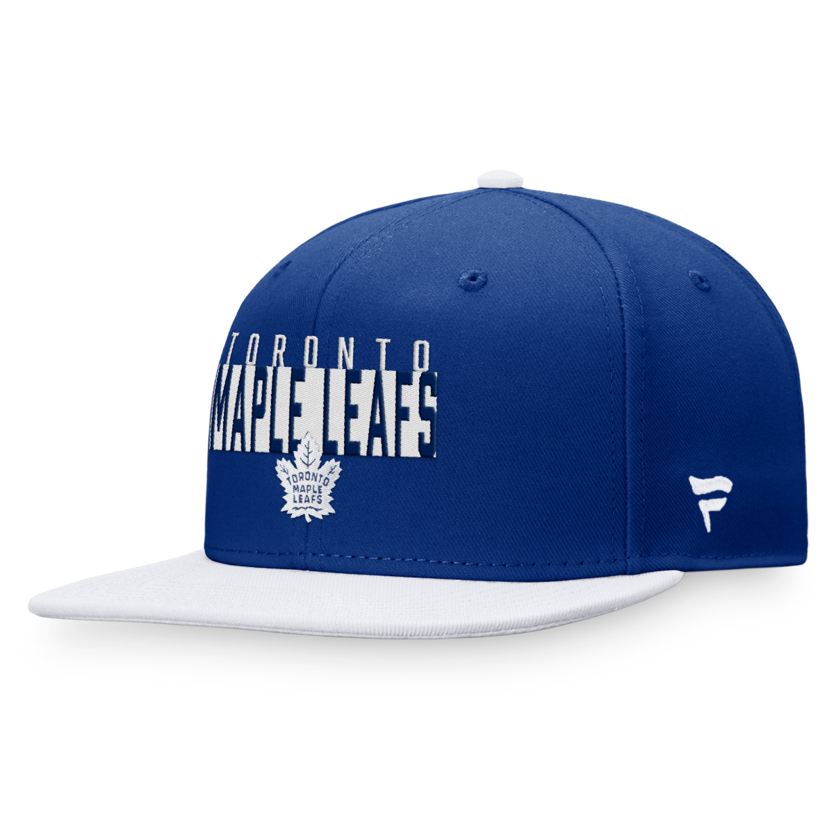 Toronto Maple Leafs čepice flat kšiltovka Fundamental Color Blocked Snapback