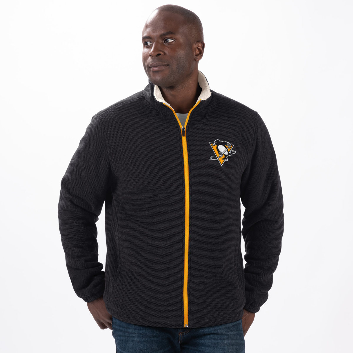 Pittsburgh Penguins pánská bunda Counter Sherpa Jacket