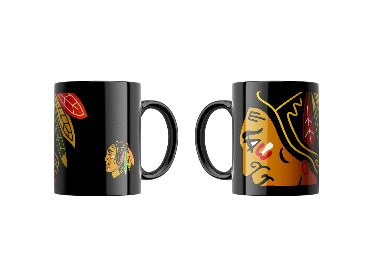 Chicago Blackhawks hrníček Oversized Logo NHL (330 ml)