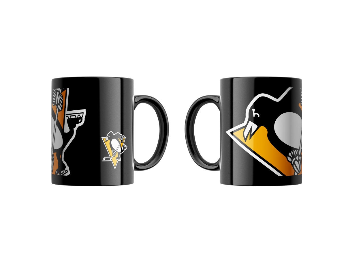 Pittsburgh Penguins hrníček Oversized Logo NHL (330 ml)