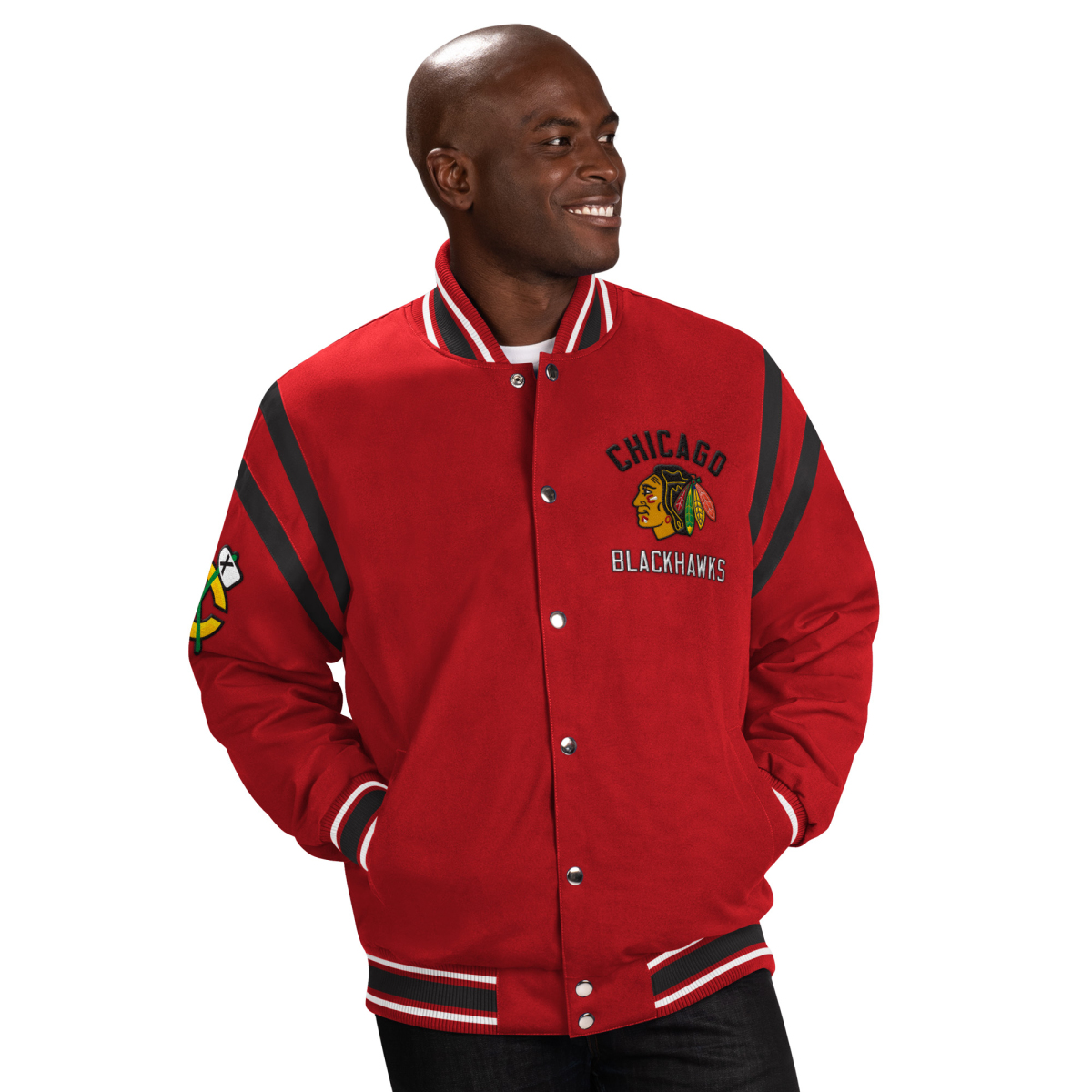 Chicago Blackhawks pánská bunda Tailback Jacket