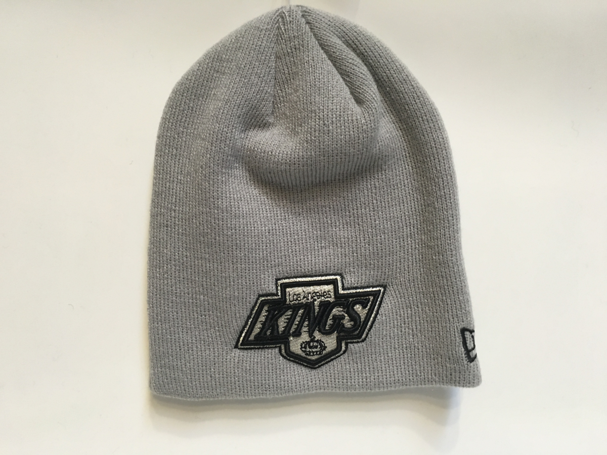 Los Angeles Kings dětská zimní čepice New Era Skull Knit