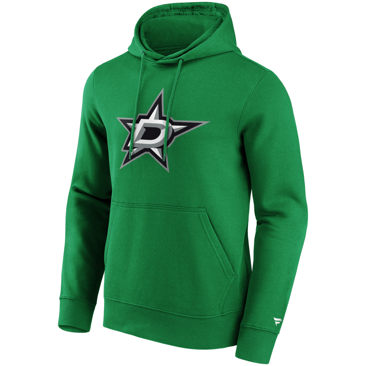 Dallas Stars pánská mikina s kapucí Primary Logo Graphic Hoodie green