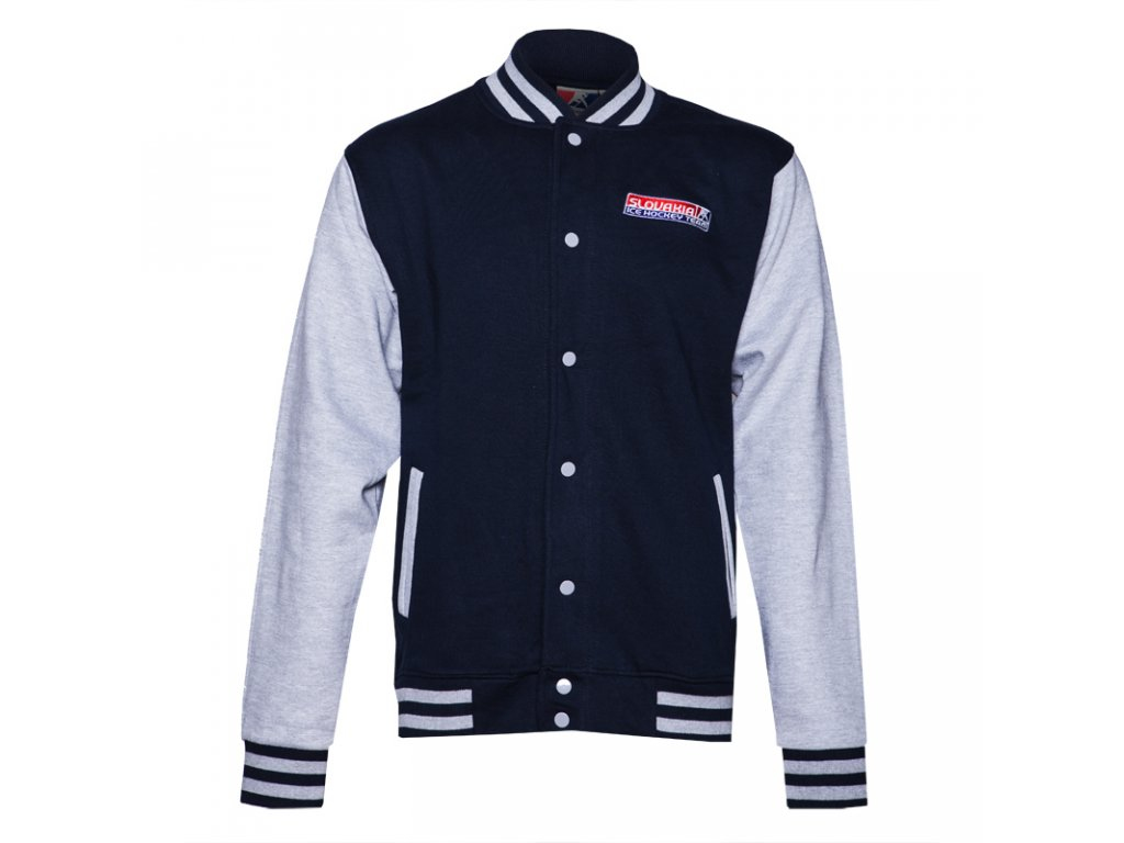 Hokejové reprezentace pánská mikina Slovakia ice hockey team Varsity navy