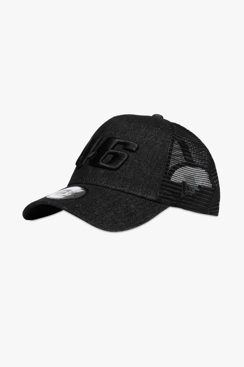 Valentino Rossi čepice baseballová kšiltovka Trucker New Era Denim black