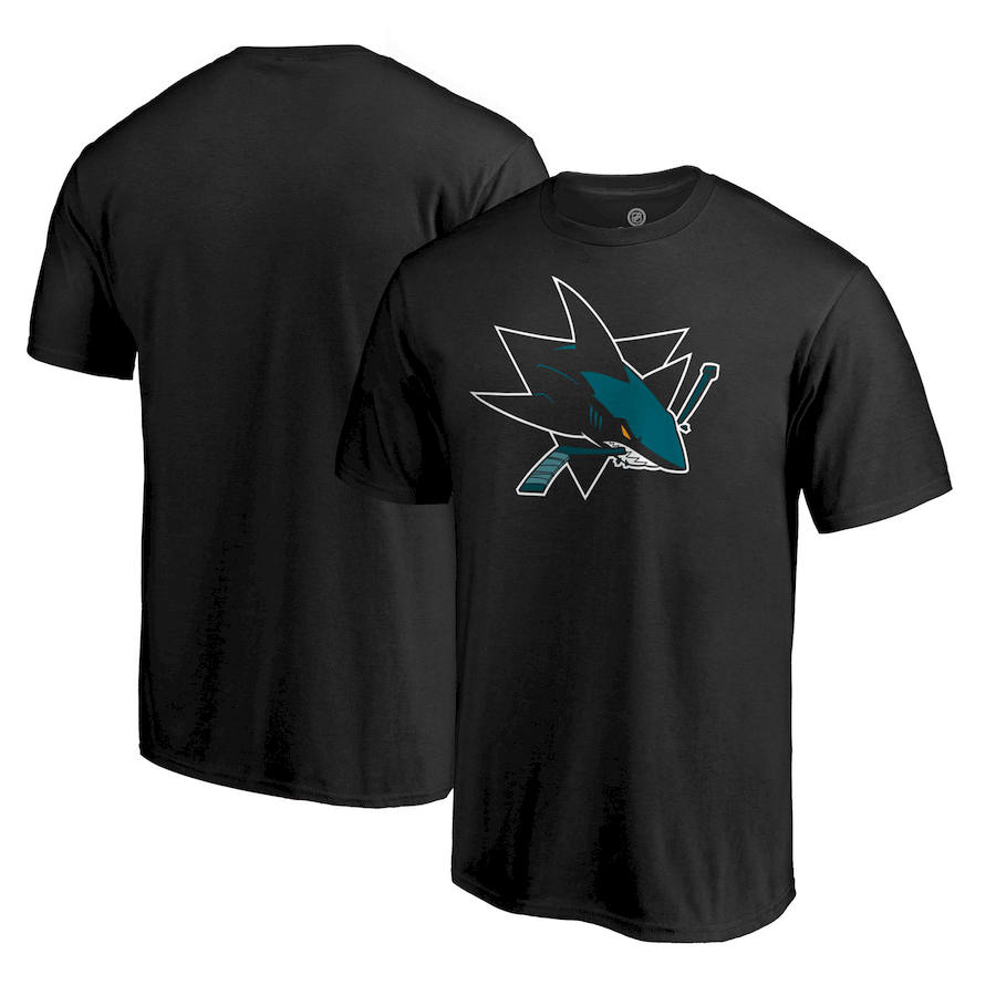 San Jose Sharks pánské tričko Alternate Logo black