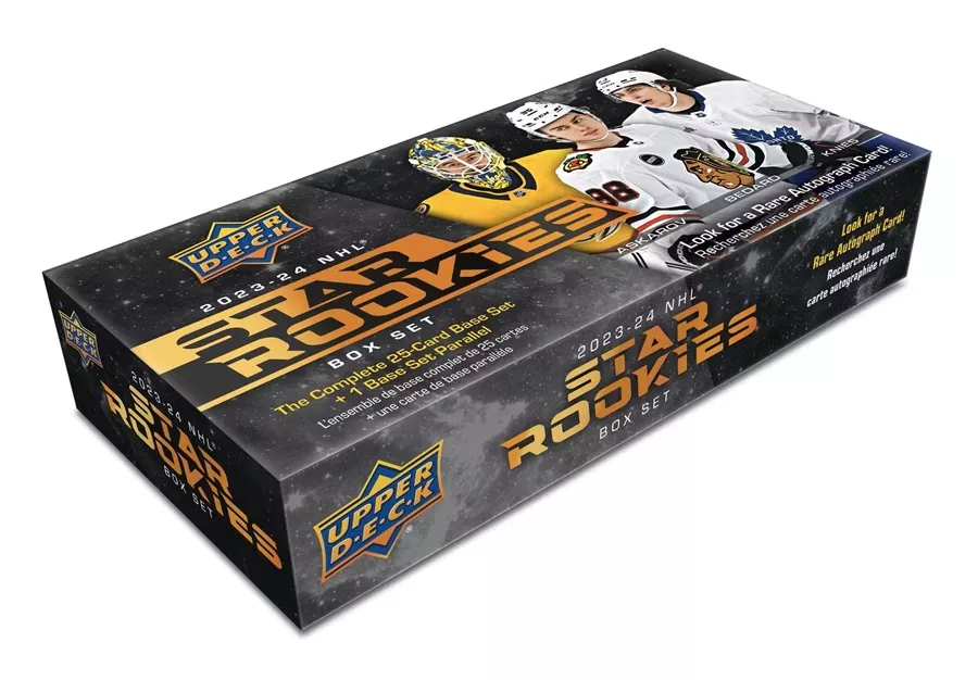 NHL boxy hokejové karty NHL 2023-24 Upper Deck Star Rookies Box Set