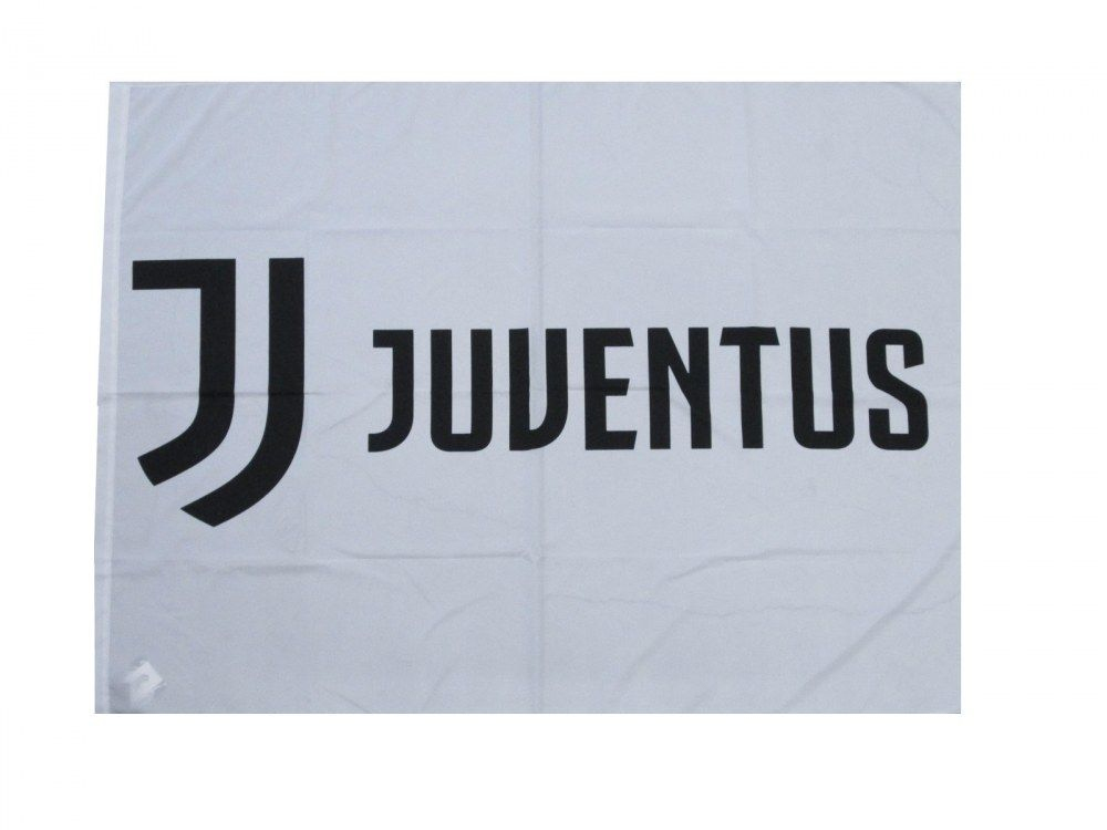 Juventus Turín vlajka crest white