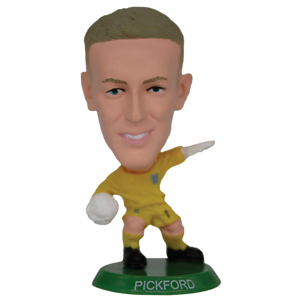 Fotbalové reprezentace figurka England FA SoccerStarz Pickford yellow