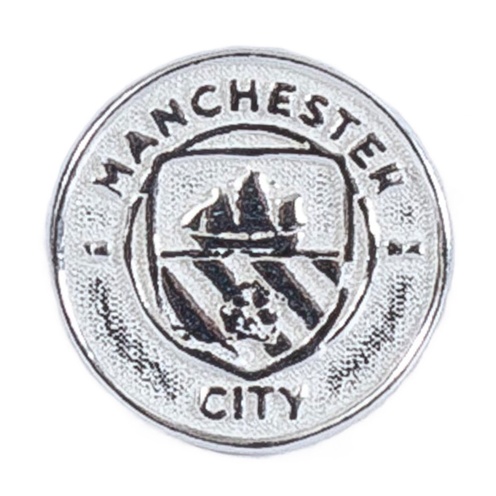 Manchester City náušnice Sterling Silver Stud Earring