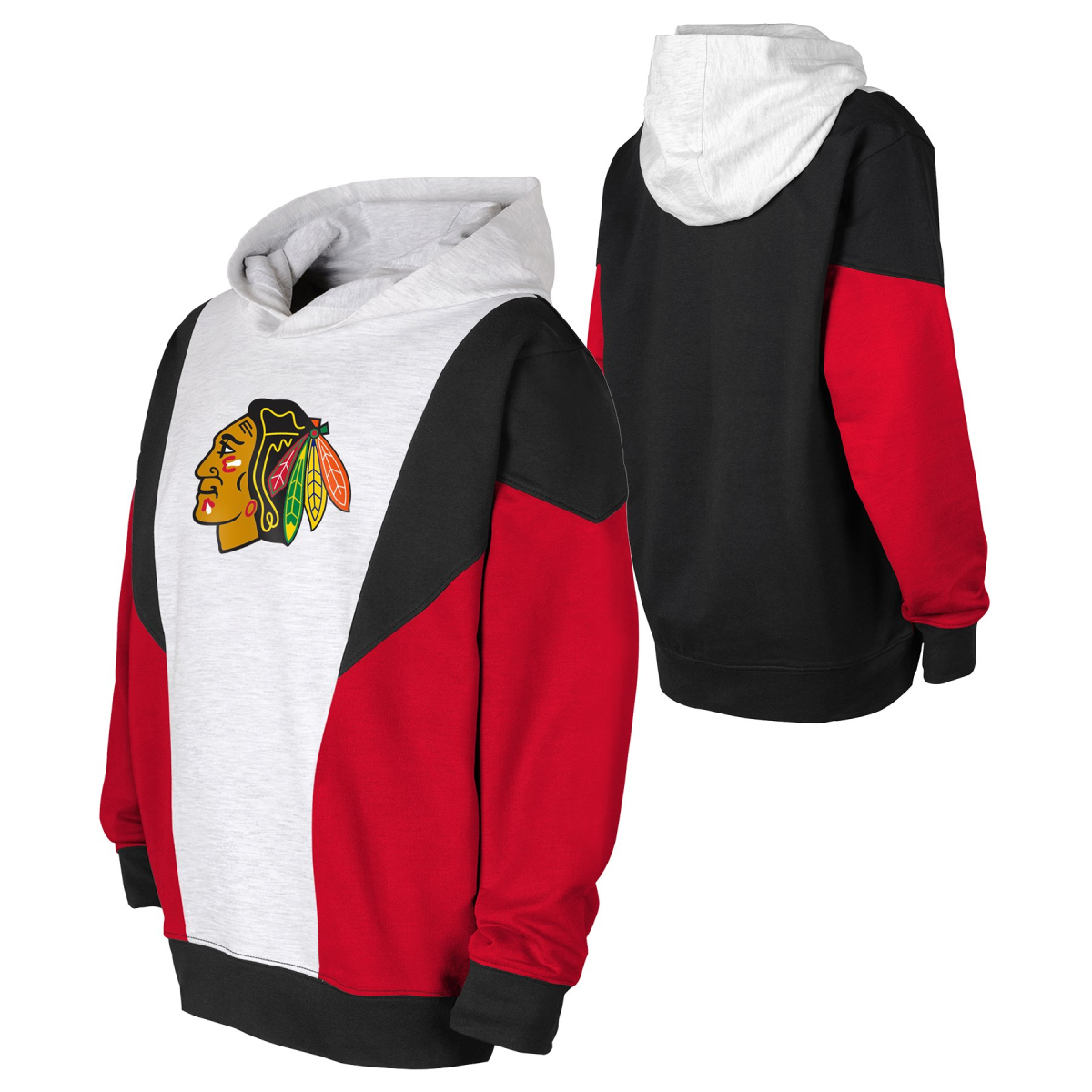 Chicago Blackhawks dětská mikina s kapucí Champion League Fleece Hood