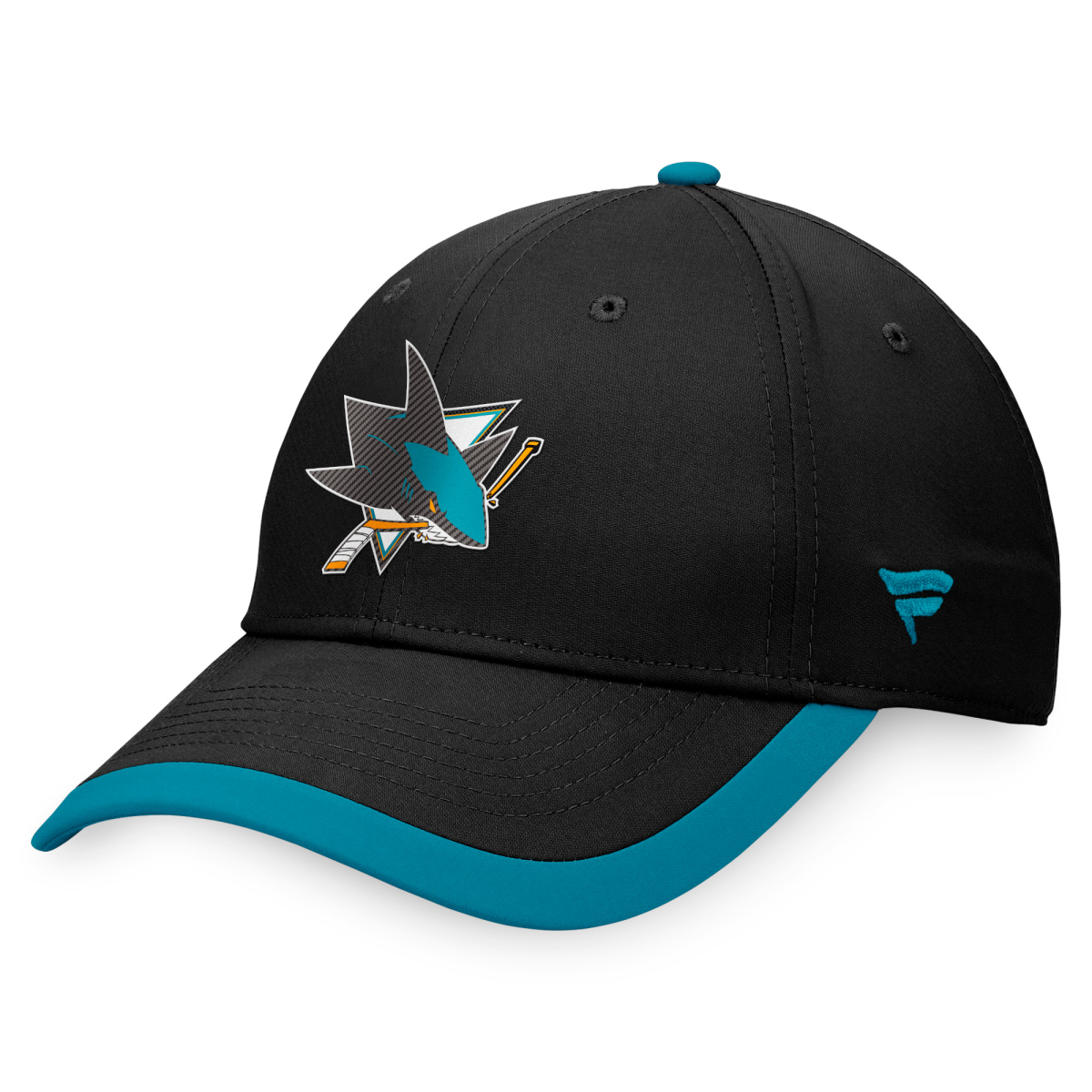 San Jose Sharks čepice baseballová kšiltovka Defender Structured Adjustable black