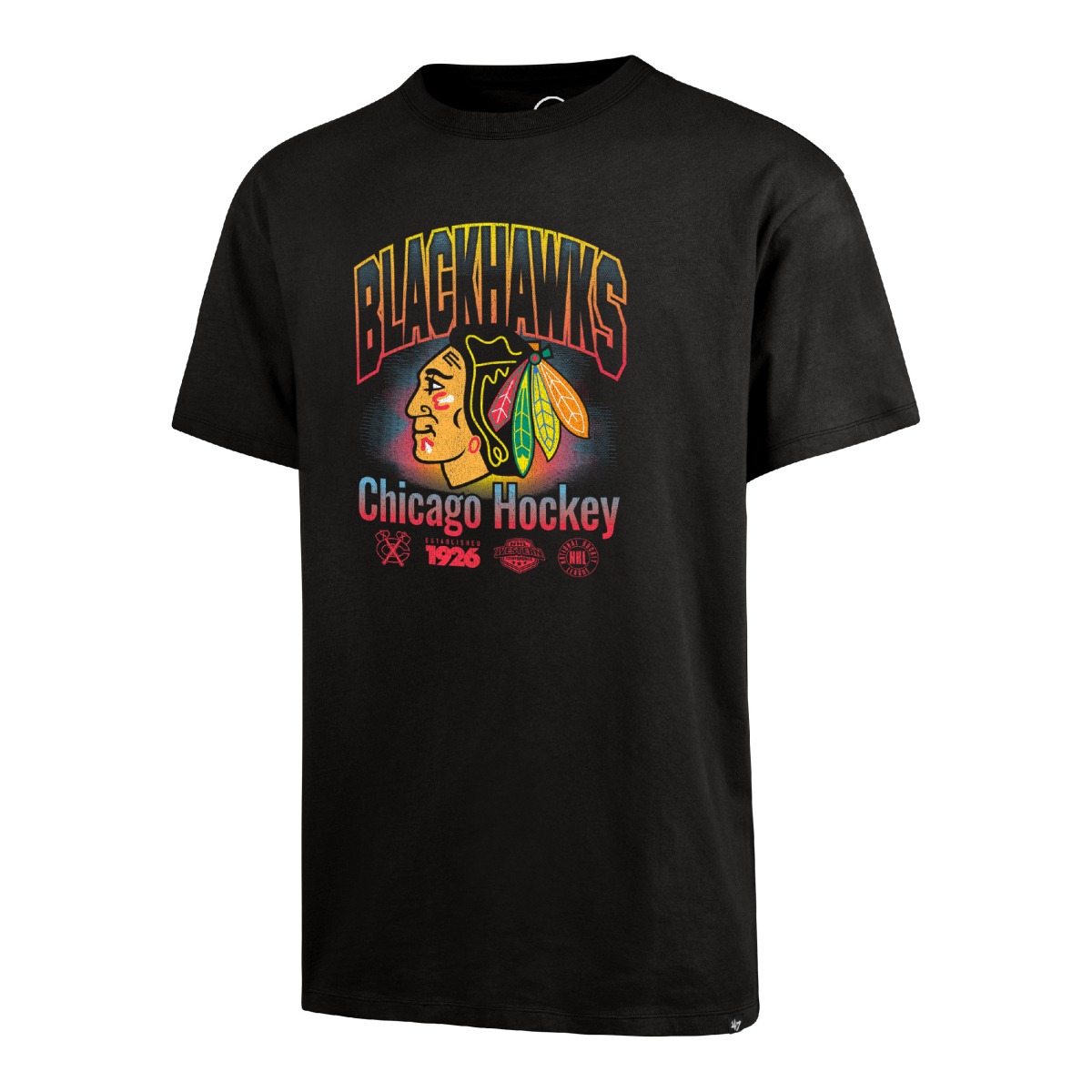 Chicago Blackhawks pánské tričko Graphic 47 Drop Shoulder Tee