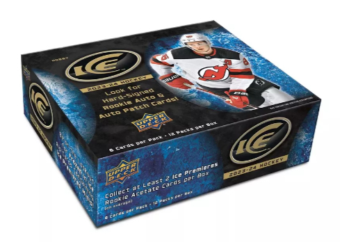 NHL boxy hokejové karty NHL 2023-24 Upper Deck Ice Hobby Box