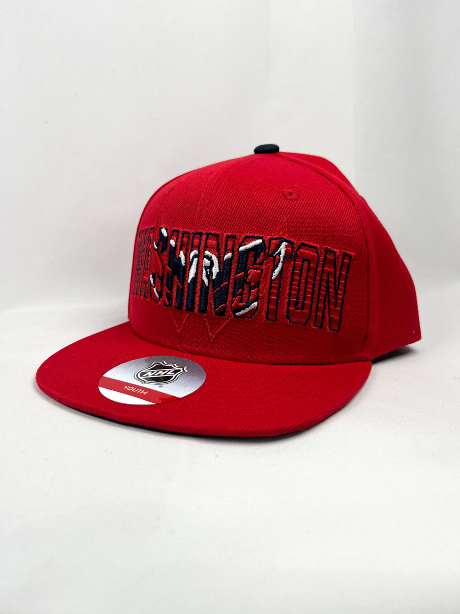 Washington Capitals dětská čepice flat kšiltovka Life Style Graphic Snapback