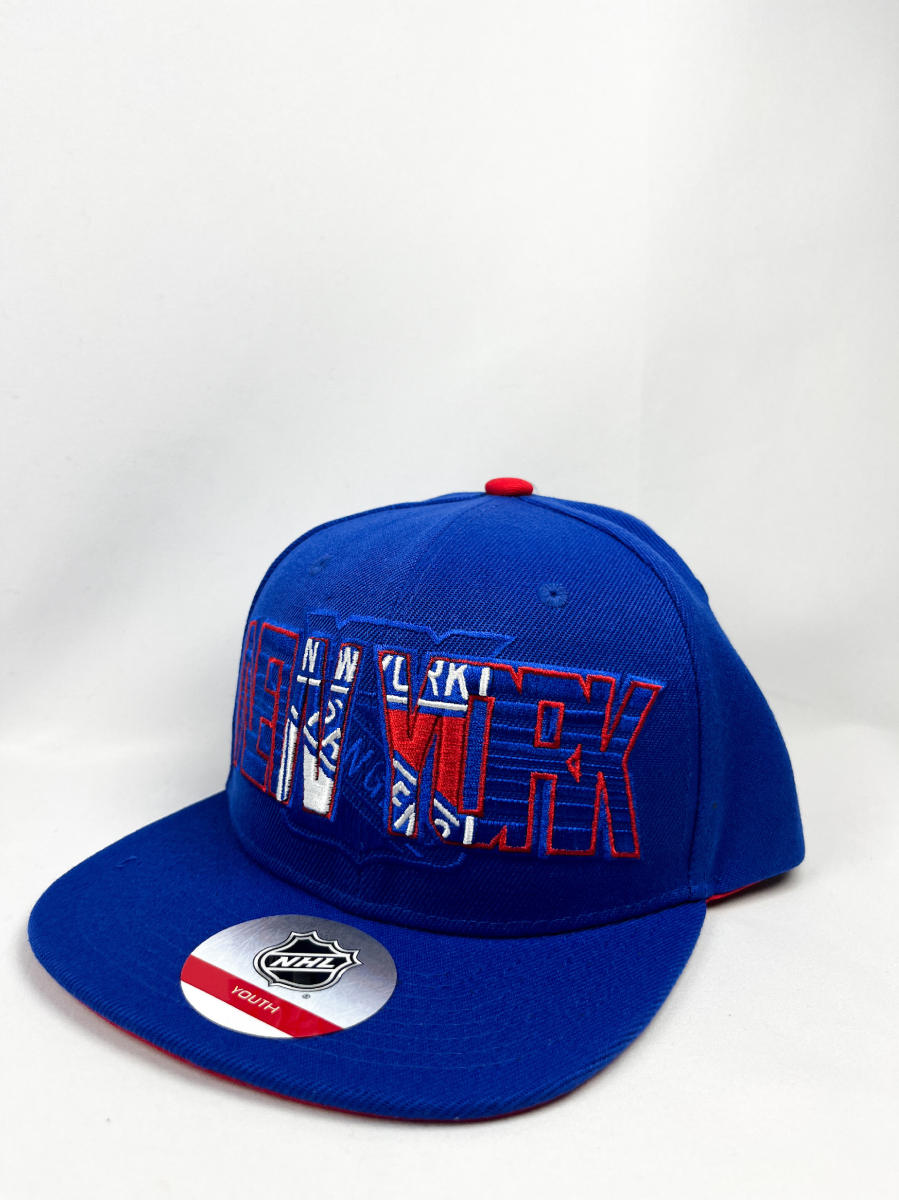 New York Rangers dětská čepice flat kšiltovka Life Style Graphic Snapback