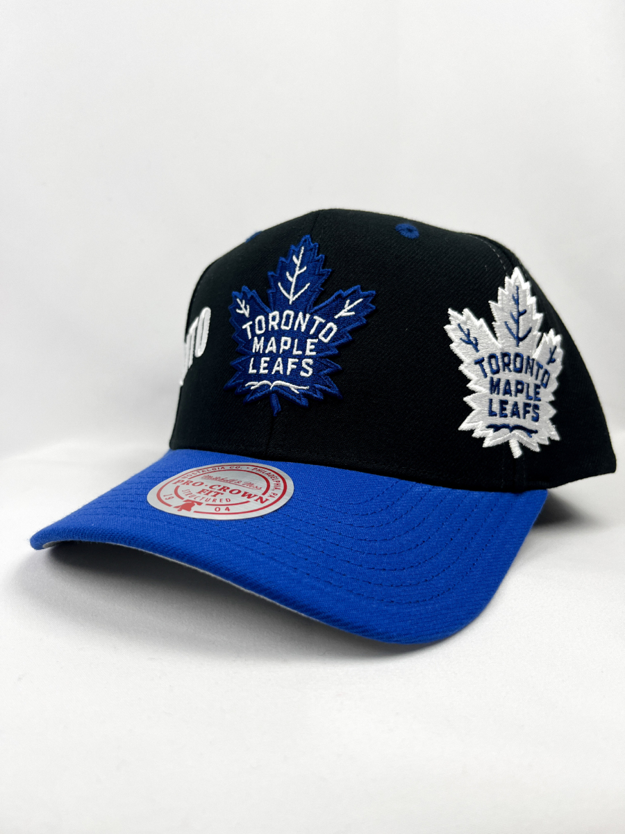Toronto Maple Leafs čepice baseballová kšiltovka Overbite Pro Snapback