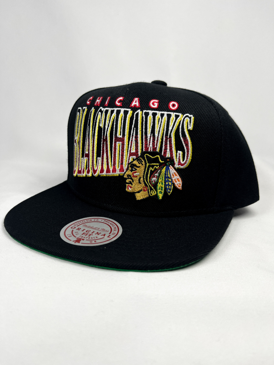 Chicago Blackhawks čepice flat kšiltovka Line Work Snapback