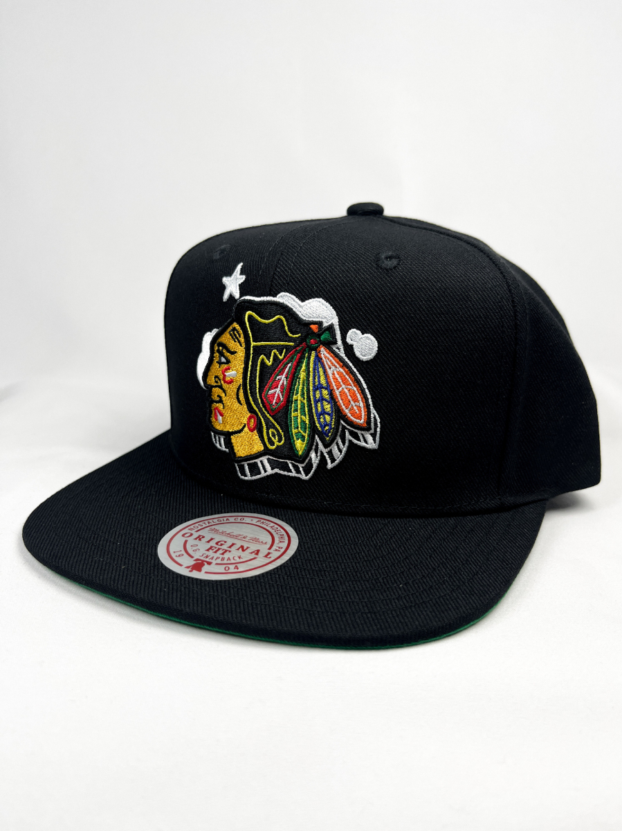 Chicago Blackhawks čepice flat kšiltovka Gshadow Snapback Vntg