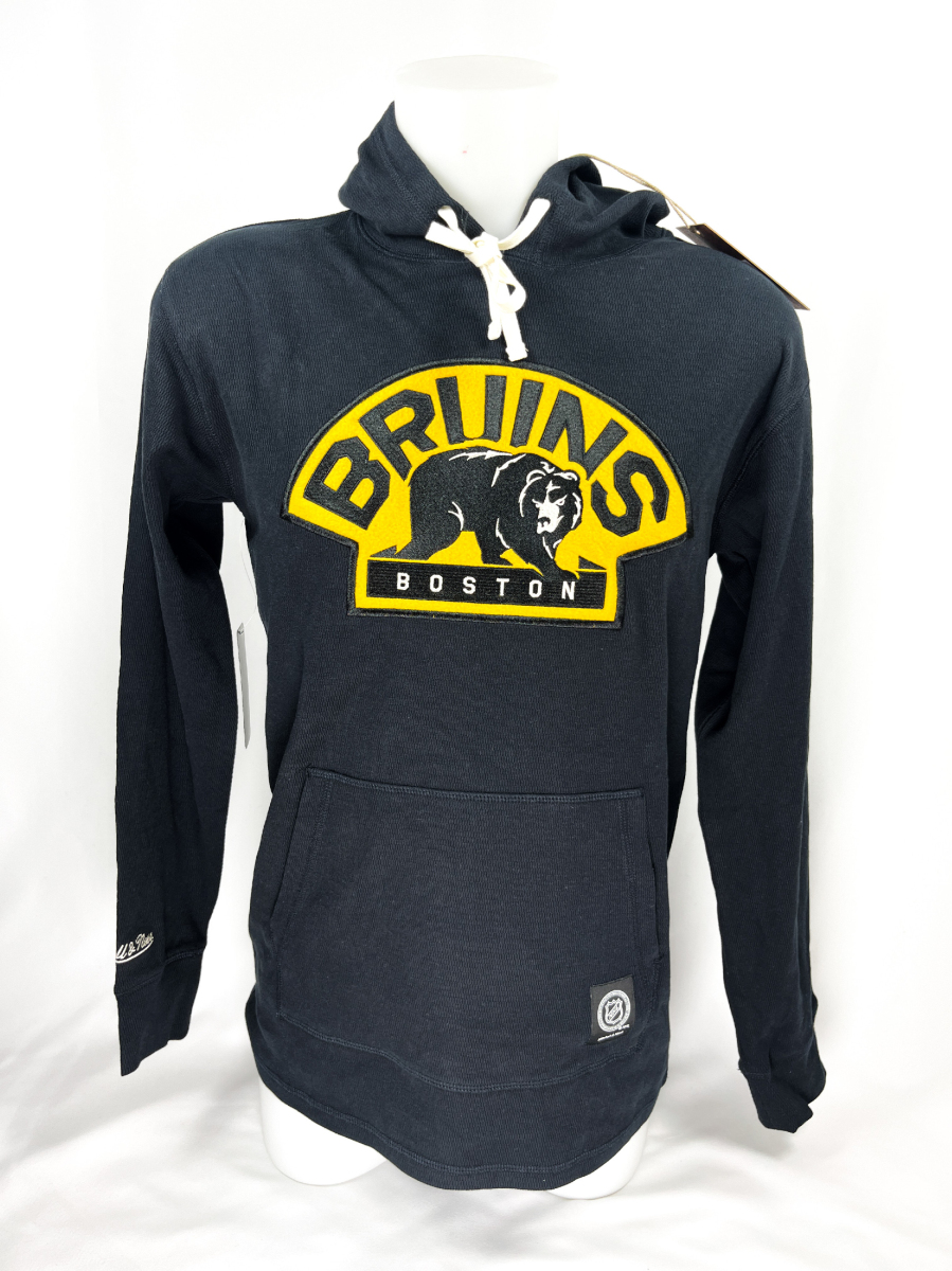 Boston Bruins pánská mikina s kapucí Thermal Lightweight Hoodie Current Logo