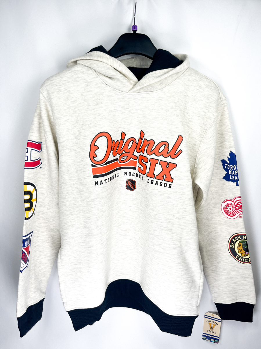 NHL produkty dětská mikina s kapucí Six Original 6 Hoodie Po Hoodie