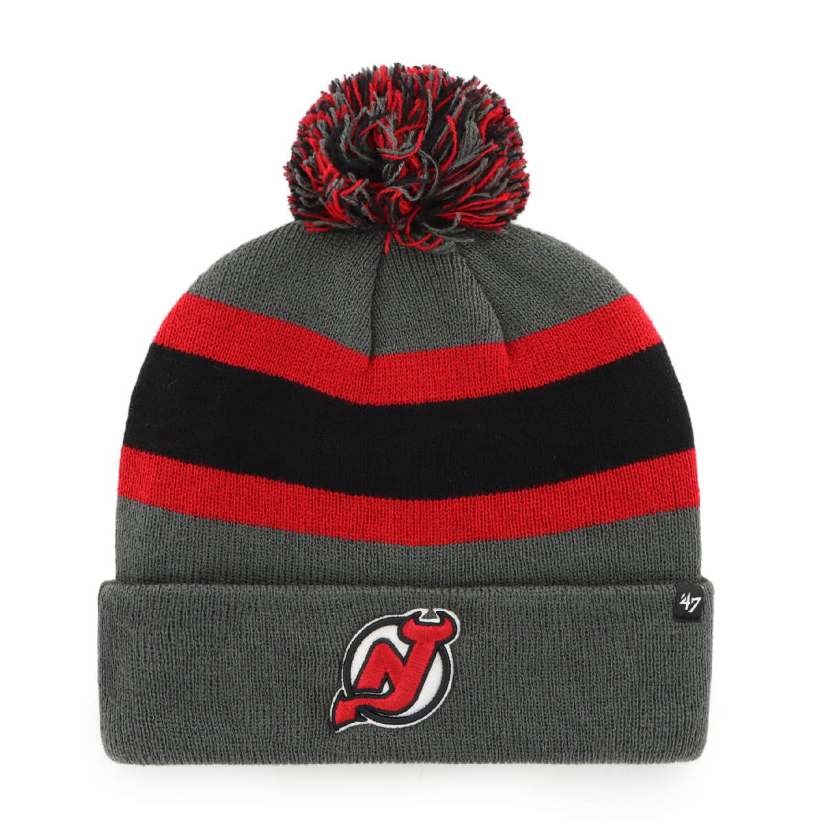 New Jersey Devils zimní čepice Breakaway ´47 Cuff Knit grey