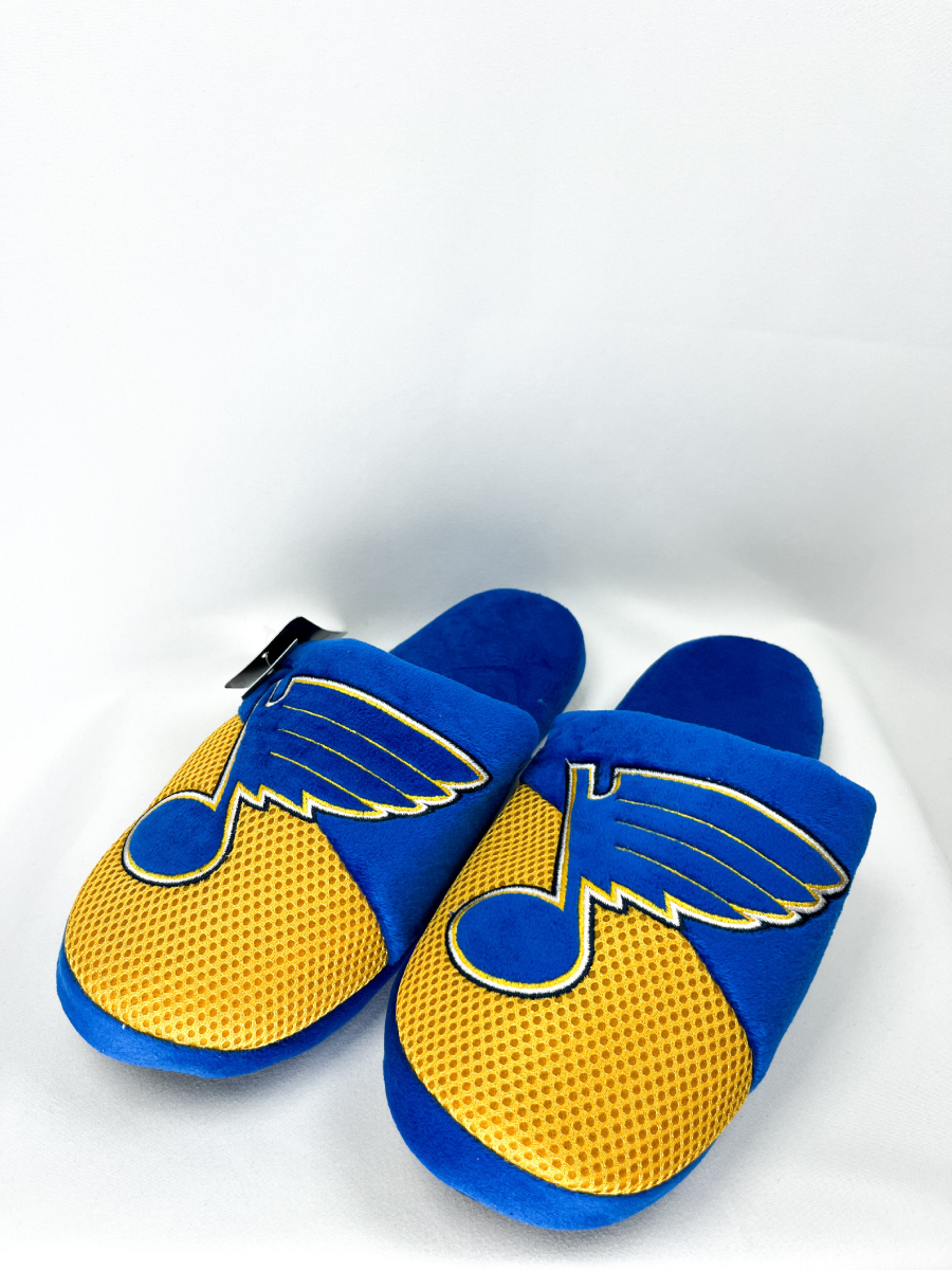 St. Louis Blues pánské pantofle Team Logo Fleece Slipper