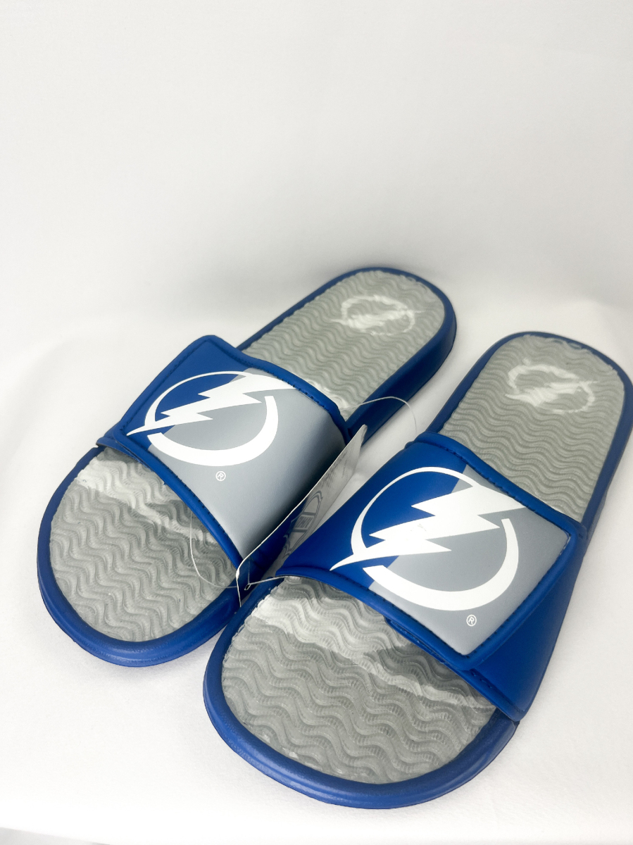 Tampa Bay Lightning pánské pantofle Colorblock Slipper