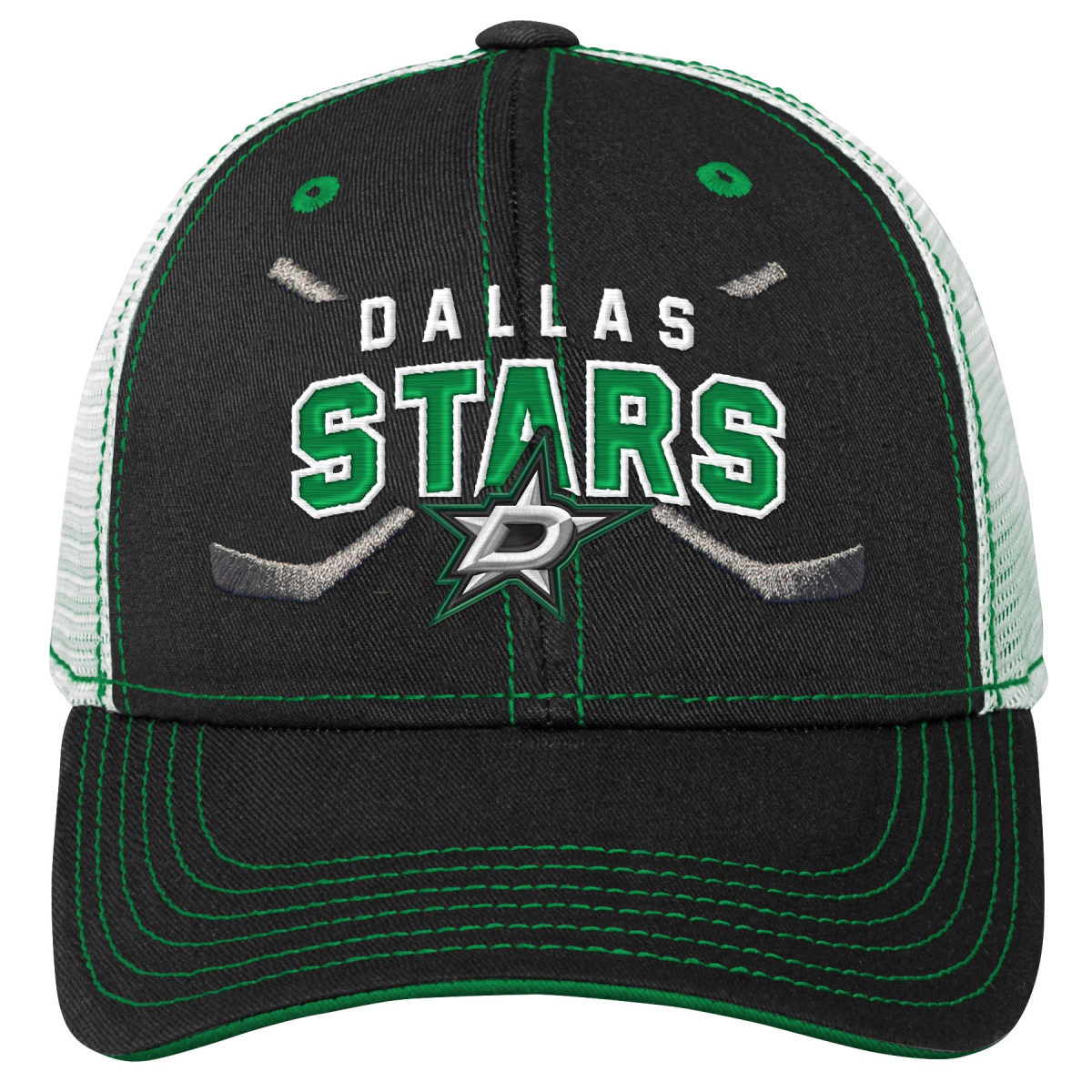 Dallas Stars čepice baseballová kšiltovka Lockup Meshback Adjustable